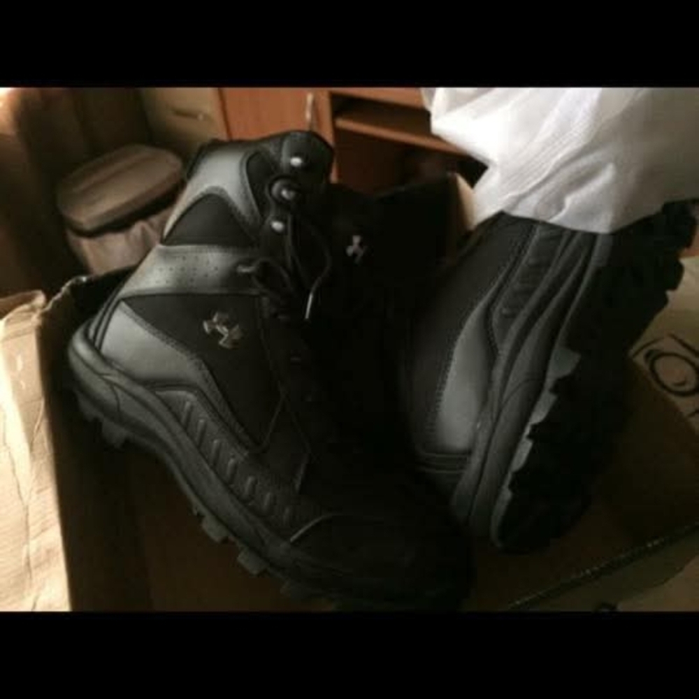 Under Armour Men's Black Tactical/Rugged Boots Size 11
